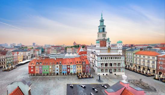 Poznań 1445 restaurants