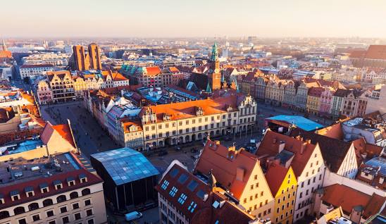 Wrocław 1722 restaurants